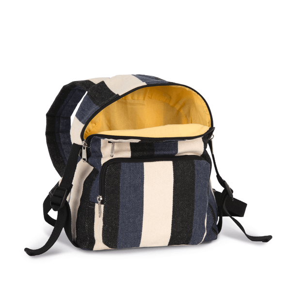 Kimood | Striped recycled backpack